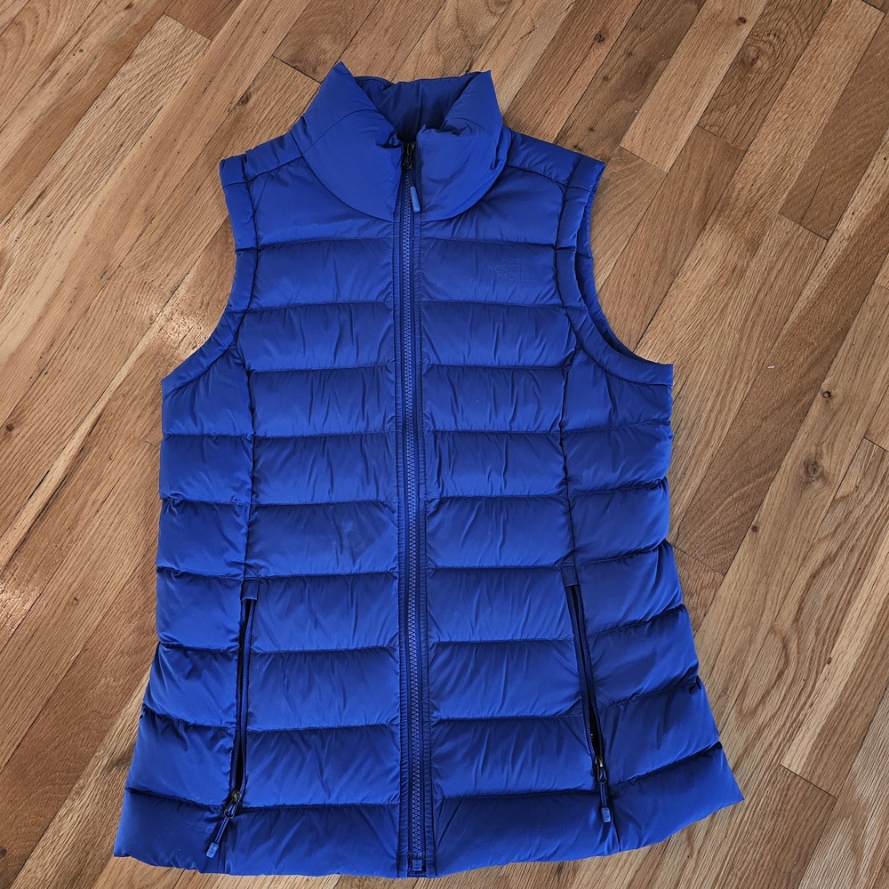 The North Face Women's Blue Puffer Vest